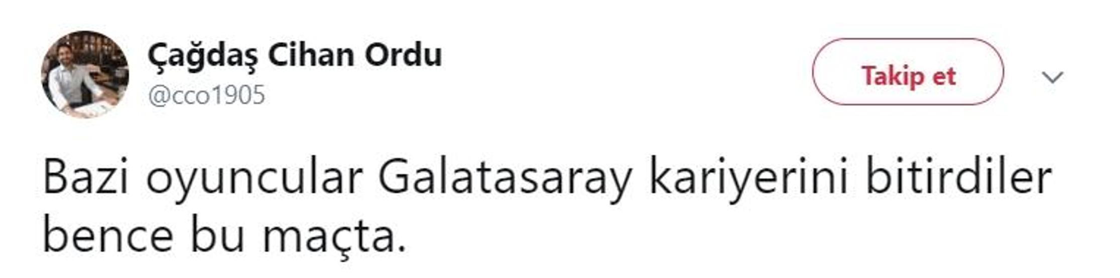 Galatasaray kariyerini bitirdi