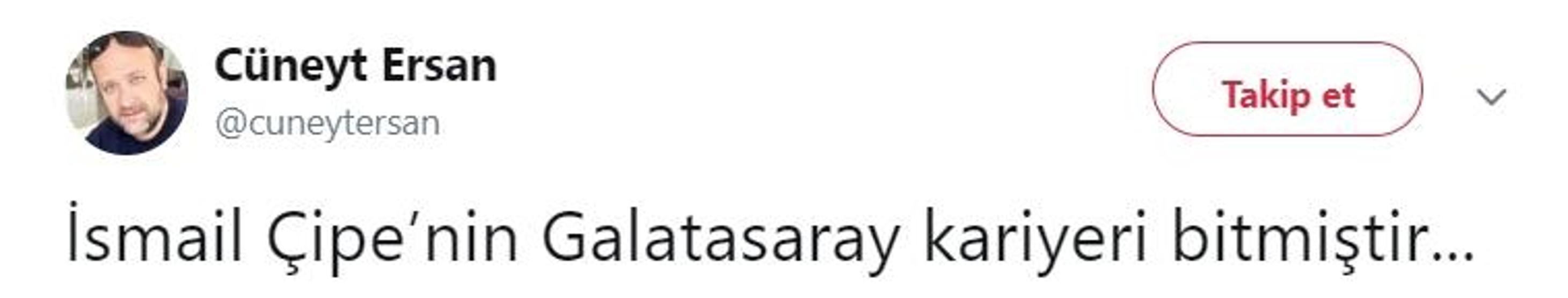 Galatasaray kariyerini bitirdi