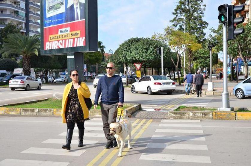 Bobby görme engelli gazinin hayatını değiştirdi