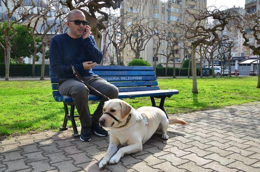 Bobby görme engelli gazinin hayatını değiştirdi