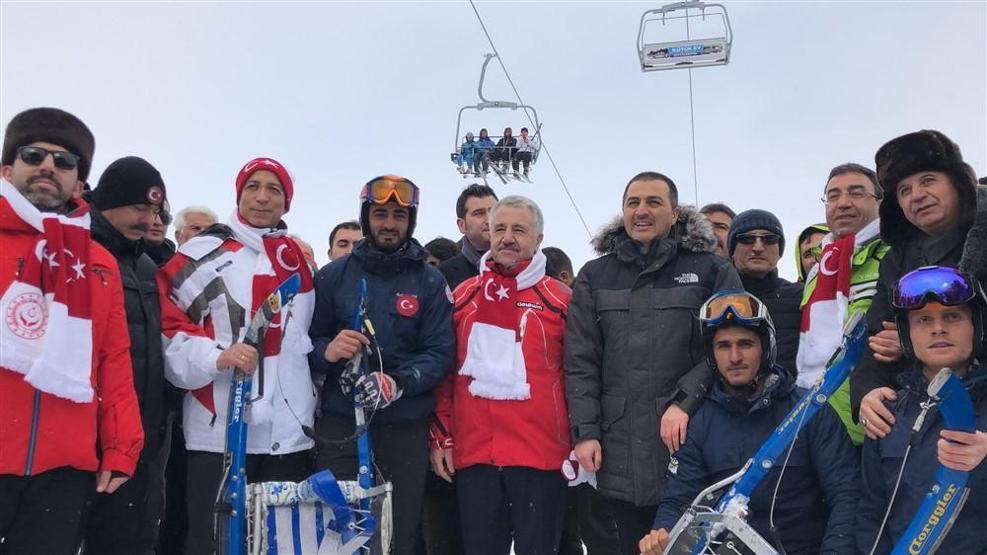 Sarıkamış Kış Oyunları Festivali’nde renkli görüntüler