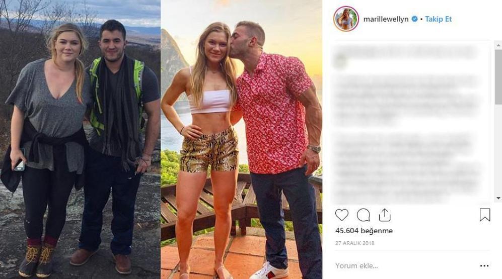 Instagram fenomeni Mari Llewellyn büyük değişimin sırrını verdi