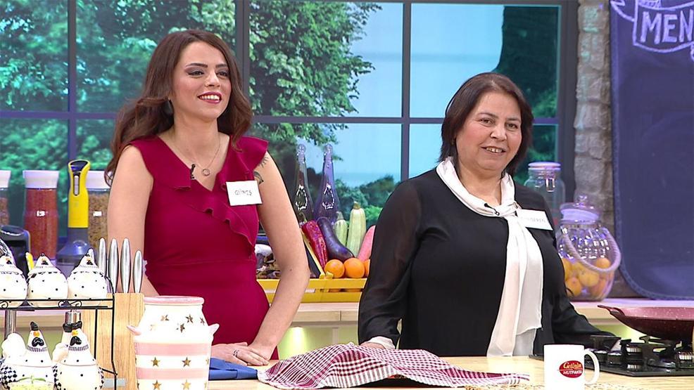 Gelinim Mutfaktaya 51. hafta Gülderen Kıcır ve Güneş Kılıç katıldı