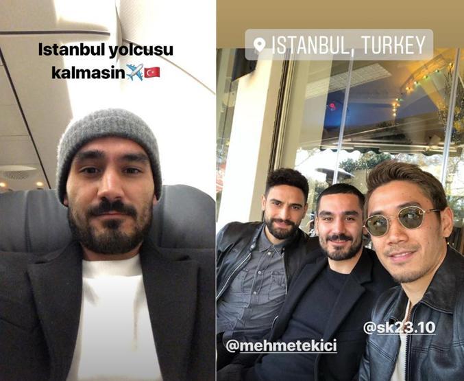 İlkay Gündoğan İstanbula geldi