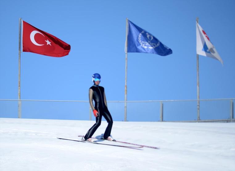 Kayakla Atlama Türkiye Şampiyonası’ndan renkli görüntüler