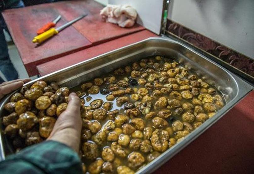Şanlıurfanın meşhur lezzeti: Keme kebabı