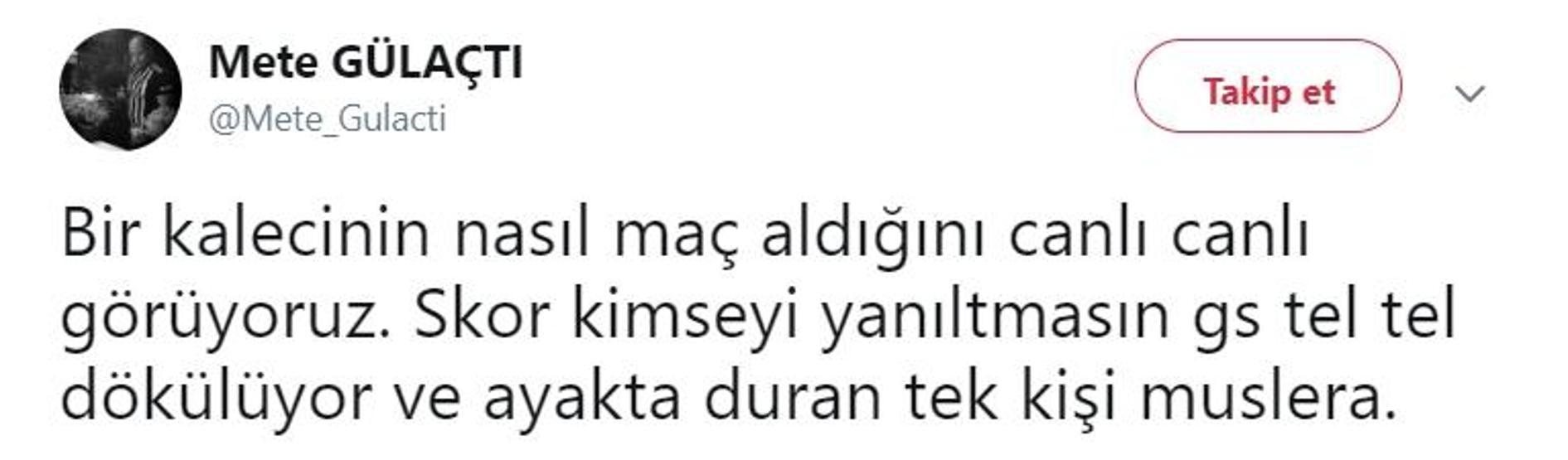 Muslera ortalığı yıktı geçti