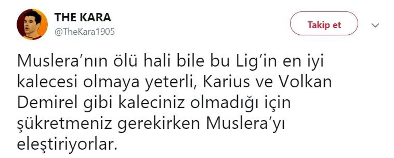 Muslera ortalığı yıktı geçti