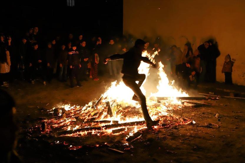 Azerbaycanda nevruz coşkusu... Rüzgâr Çarşambası kutlandı