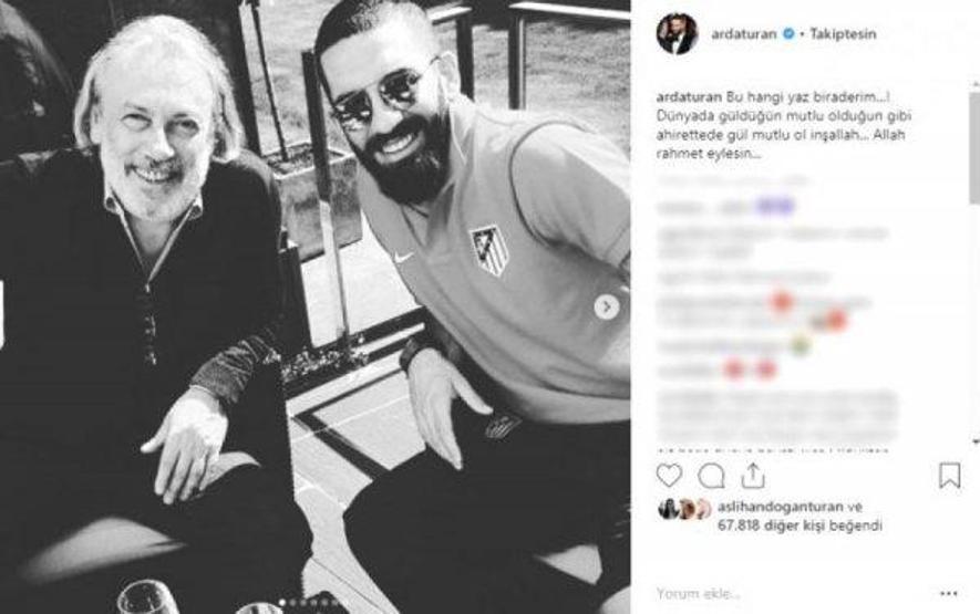 Arda Turan manevi abim dediği Zafer Çikanın cenaze törenine neden katılmadı İşte sebebi...