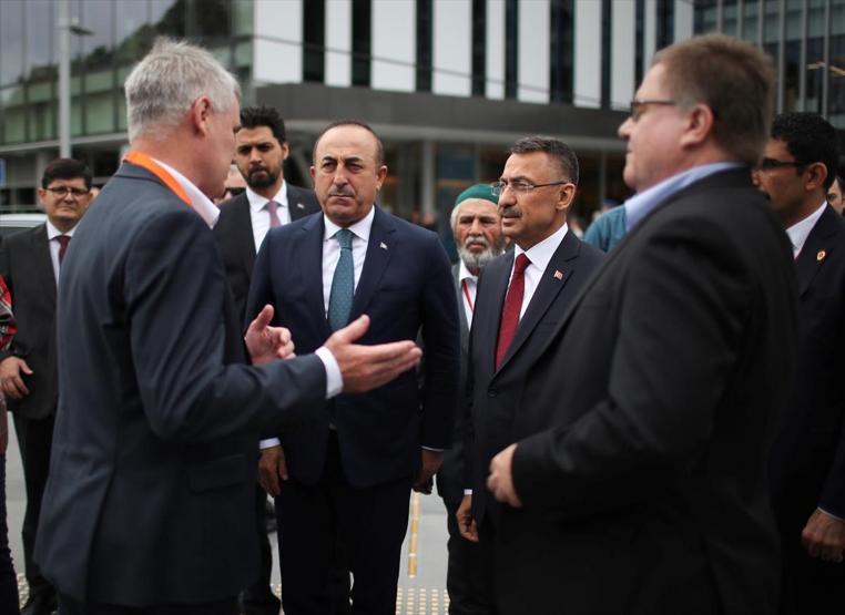 Cumhurbaşkanı Yardımcısı Oktay ve Bakan Çavuşoğlu Yeni Zelandada