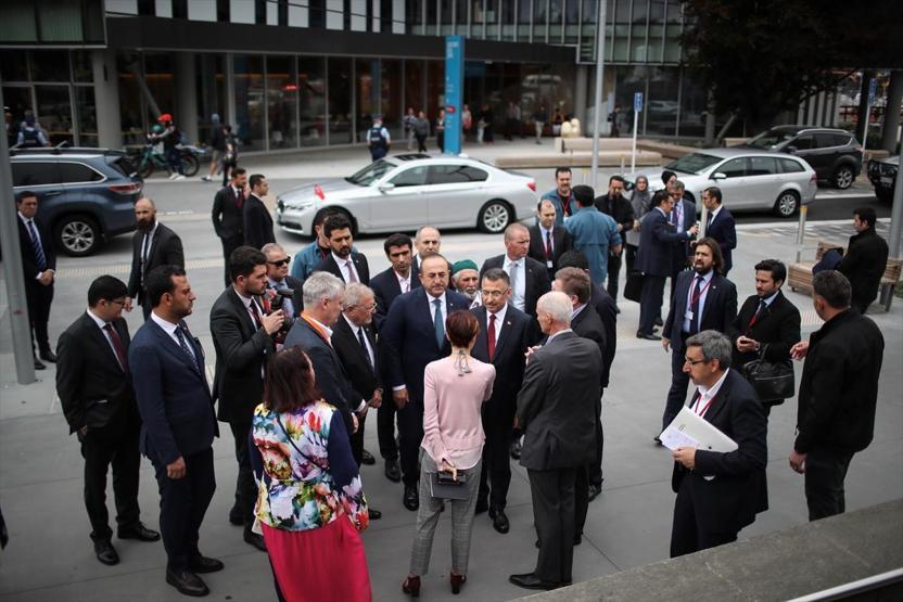 Cumhurbaşkanı Yardımcısı Oktay ve Bakan Çavuşoğlu Yeni Zelandada
