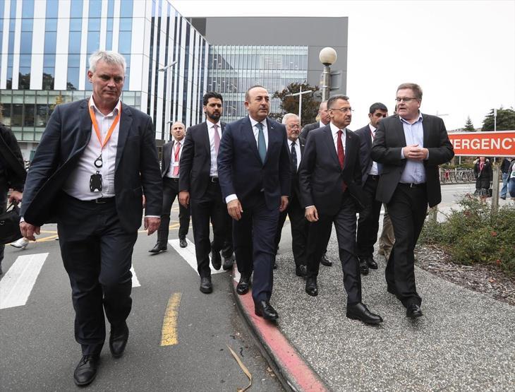 Cumhurbaşkanı Yardımcısı Oktay ve Bakan Çavuşoğlu Yeni Zelandada