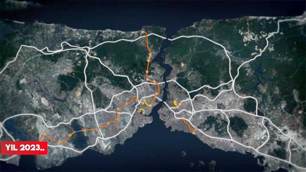 İşte Binali Yıldırımın İstanbul projeleri