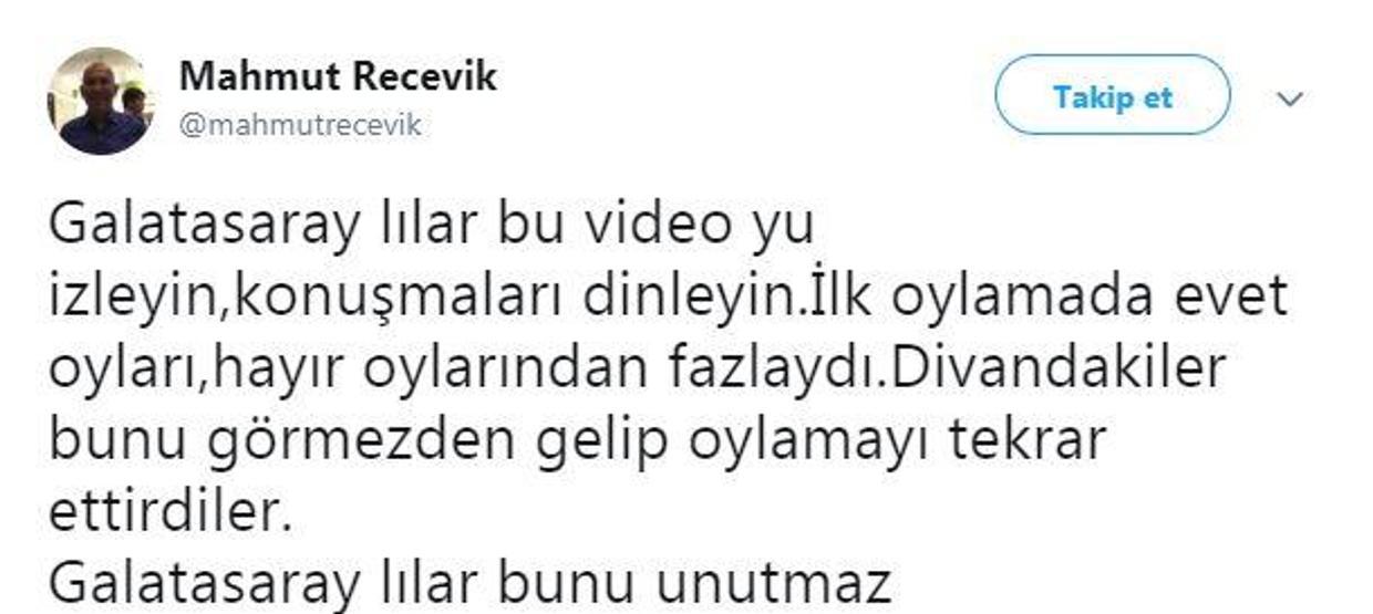 Galatasarayda seçim depremi: Kim, ne dedi