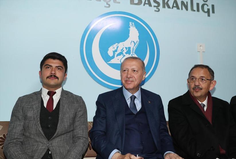 Cumhurbaşkanı Erdoğandan Ülkü Ocaklarına ziyaret