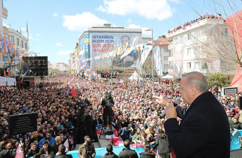 Cumhurbaşkanı Erdoğandan nefes kesen miting maratonu
