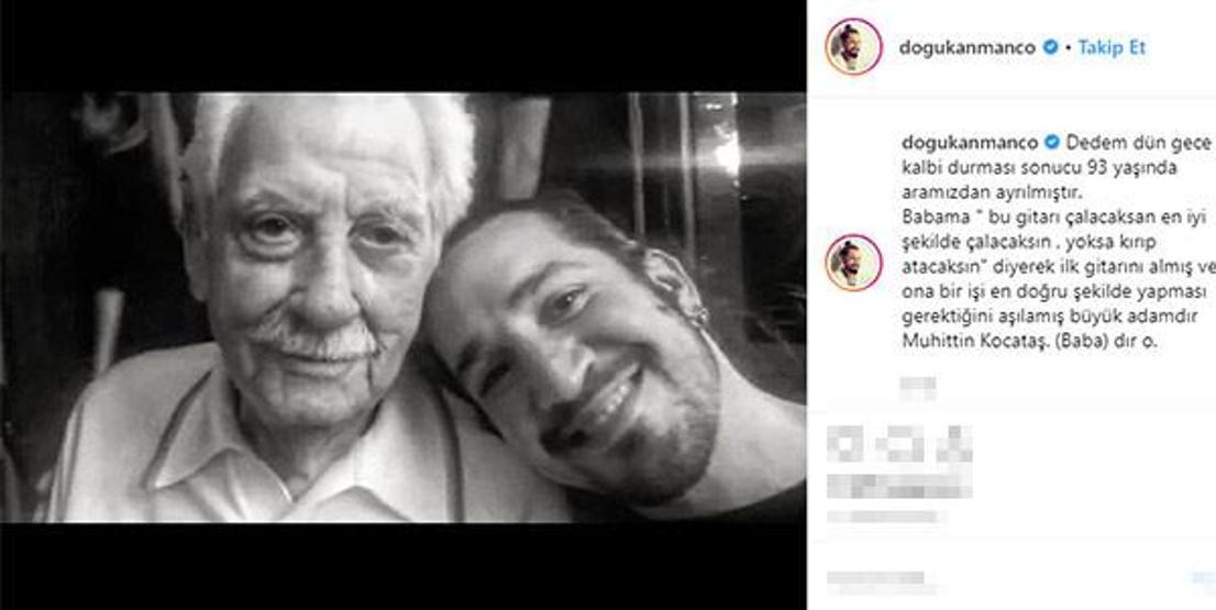 Barış Manço’nun babası Muhittin Kocataş hayatını kaybetti