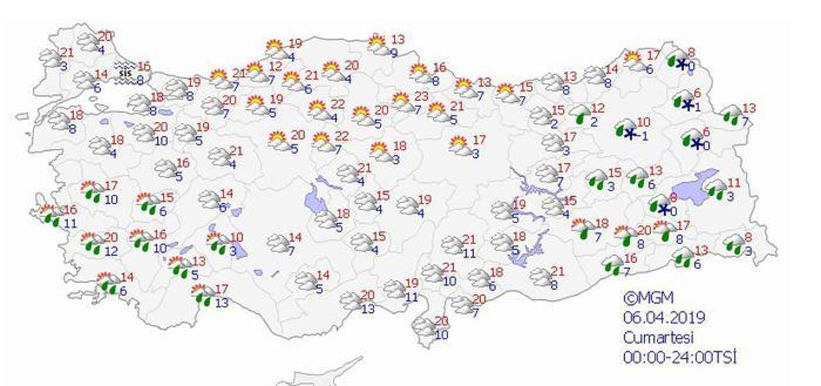 Son dakika haberleri… Hava durumu 6-7 Nisan tarihlerinde nasıl olacak