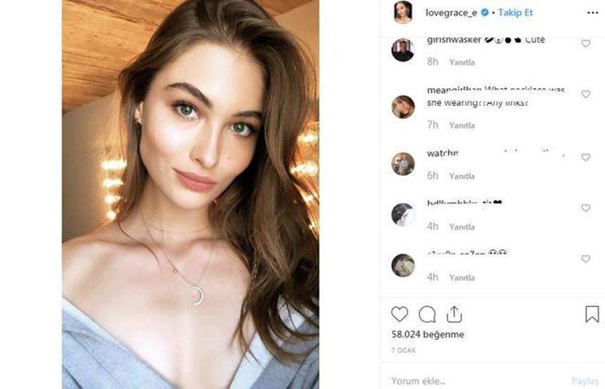 Victoria’s Secret’ın en yeni meleği Grace Elizabeth