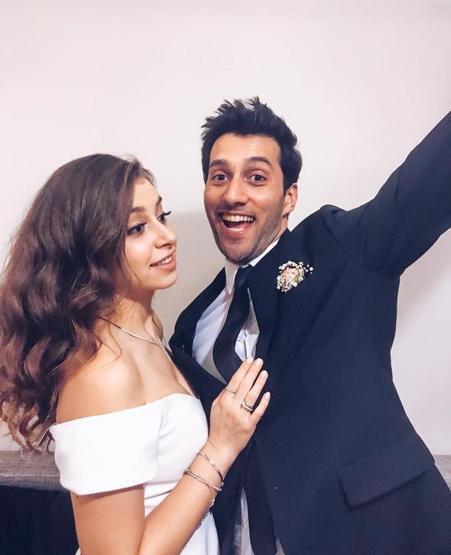 Hande Erçelin mutlu günü Ablası evleniyor