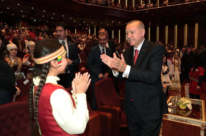 Cumhurbaşkanı Erdoğan TRT 23 Nisan Gala Programına katıldı