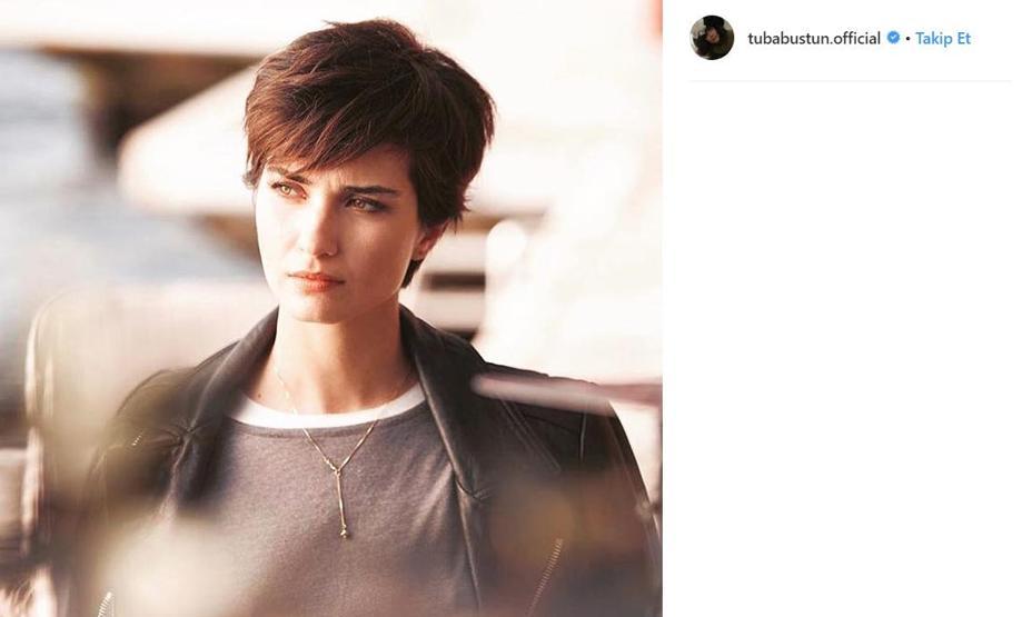 Tuba Büyüküstünün makyajsız pozu sosyal medyayı salladı