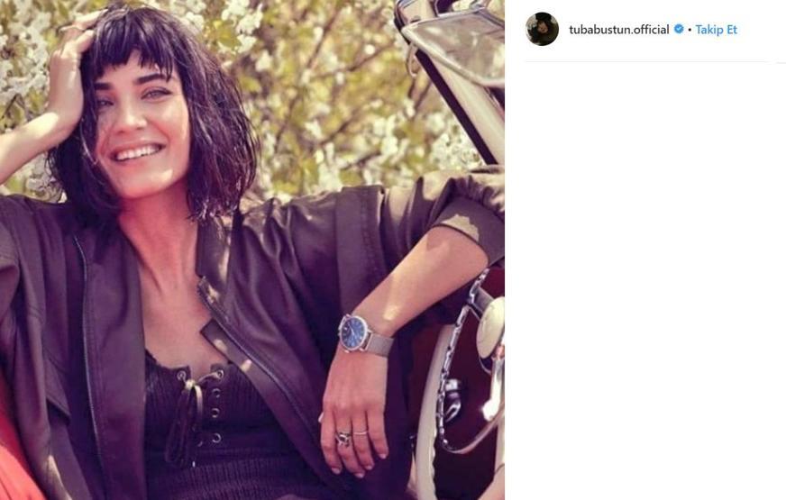 Tuba Büyüküstünün makyajsız pozu sosyal medyayı salladı