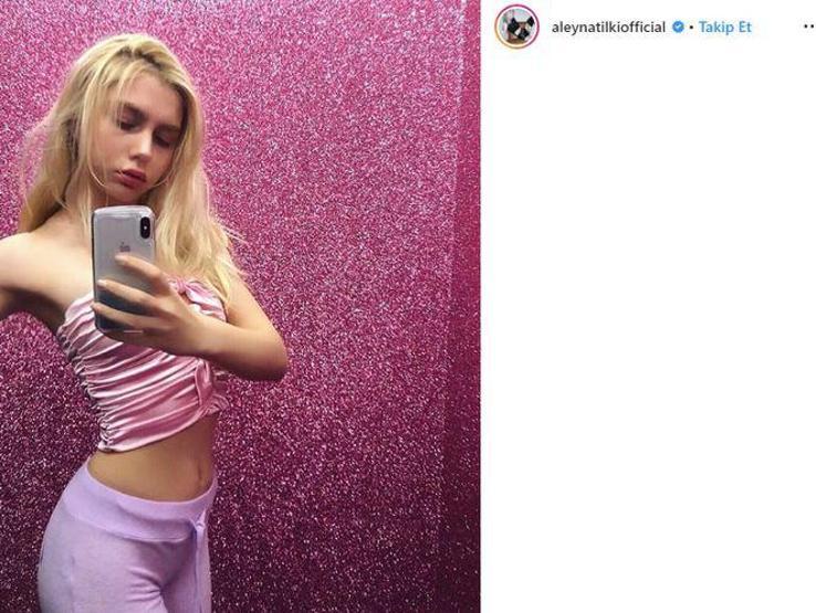 Aleyna Tilkinin paylaşımında dikkat çeken detay