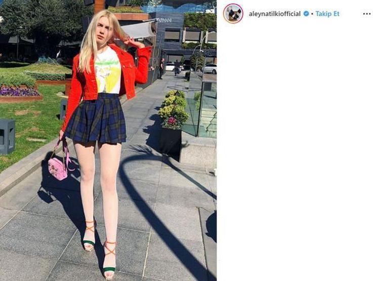Aleyna Tilkinin paylaşımında dikkat çeken detay