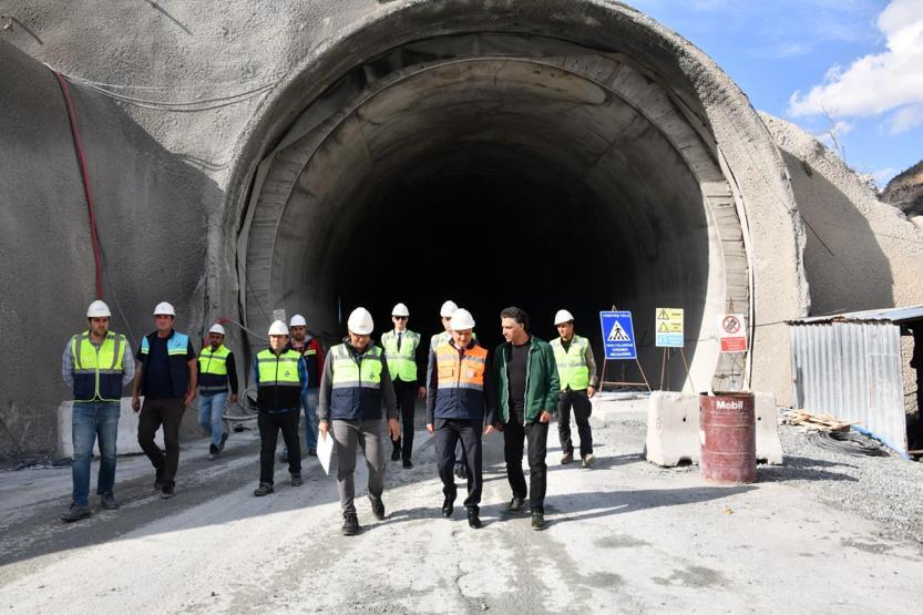 Zigana Tünelinin yüzde 60’ı tamamlandı