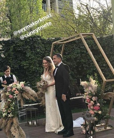Şeyma Korkmaz ve Cüneyt Mete evlendi