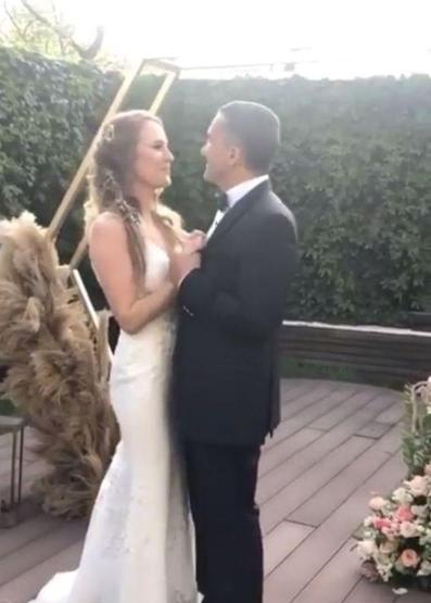 Şeyma Korkmaz ve Cüneyt Mete evlendi