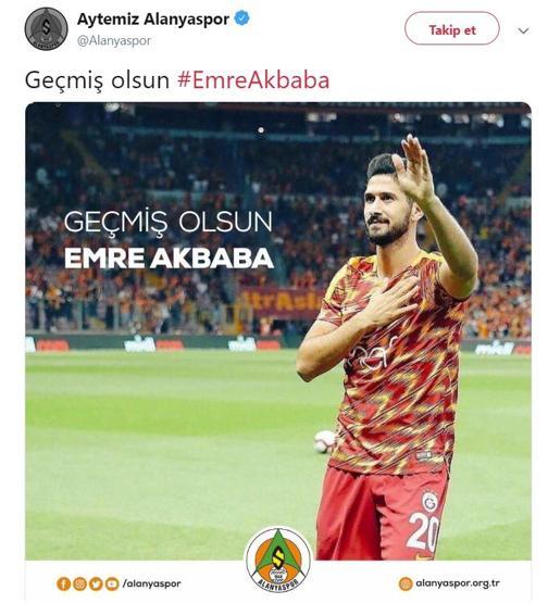 Emre Akbaba ameliyat edildi