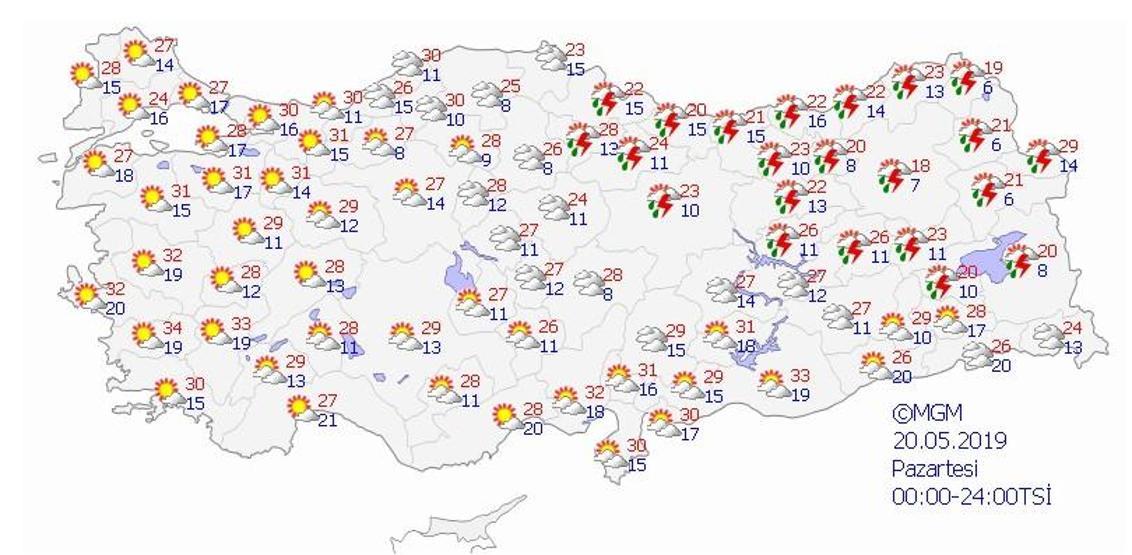 Meteoroloji duyurdu, hafta boyunca hava durumu nasıl olacak