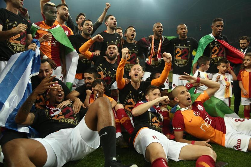 Galatasaray 22. kez şampiyon
