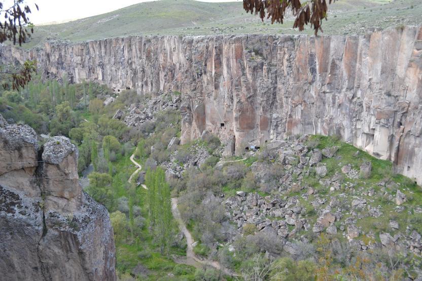 Ihlara Vadisi, turistlerin ilgi odağı