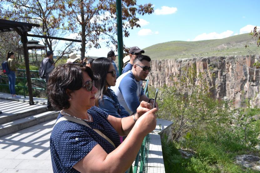 Ihlara Vadisi, turistlerin ilgi odağı