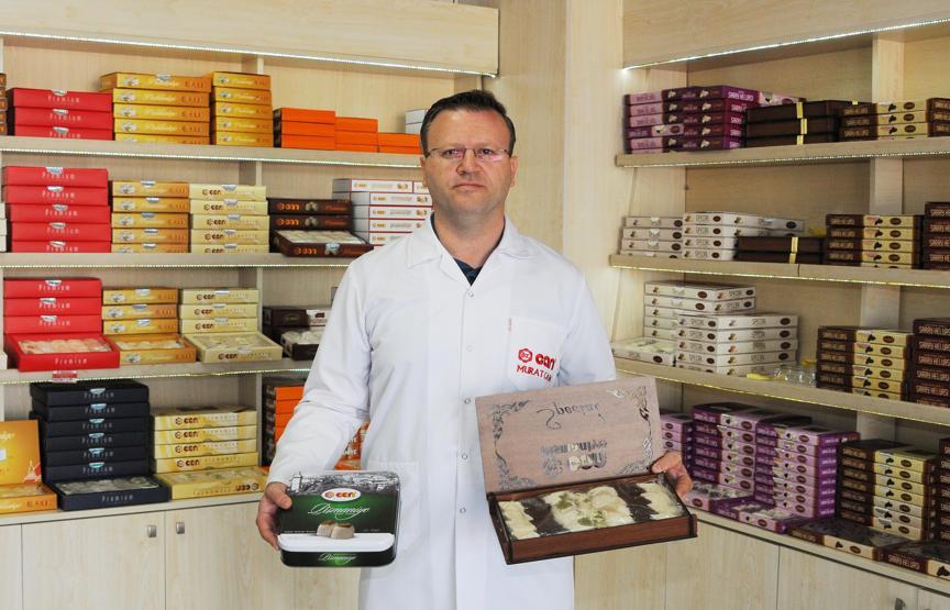 Bayram öncesi pişmaniye üretimi arttı