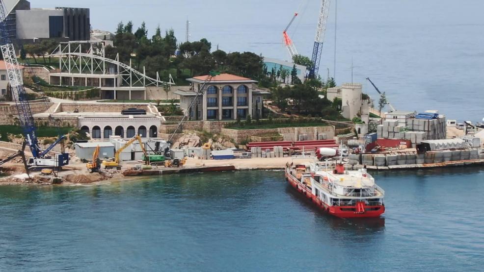 Cumhurbaşkanı Erdoğanın ziyaret edeceği Yassıadanın son hali havadan görüntülendi