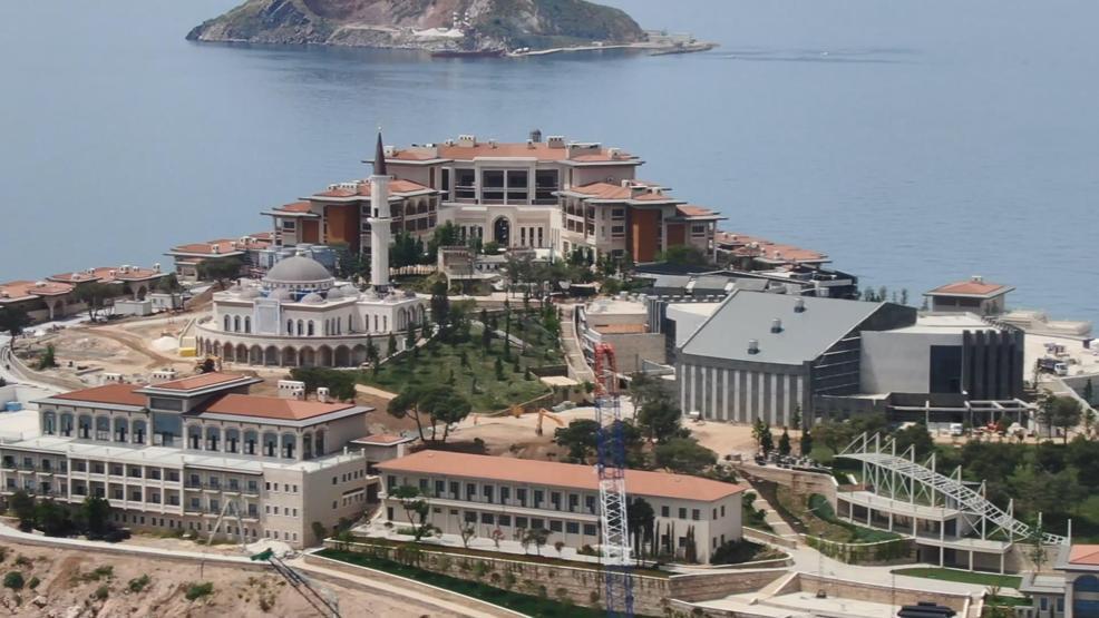 Cumhurbaşkanı Erdoğanın ziyaret edeceği Yassıadanın son hali havadan görüntülendi