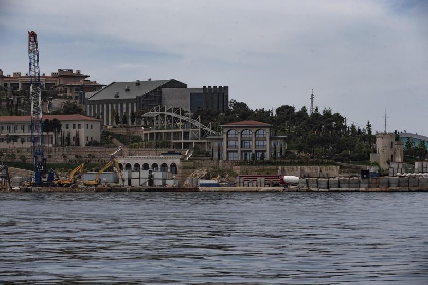 Cumhurbaşkanı Erdoğanın ziyaret edeceği Yassıadanın son hali havadan görüntülendi