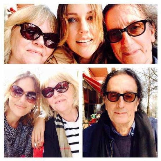 Üç kuşak bir arada... Meryem Uzerli annesi ve kızı…