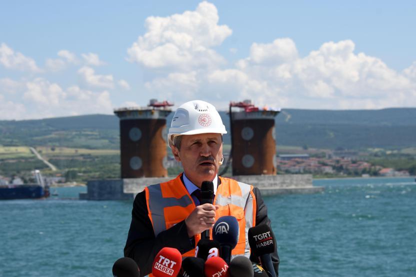 1,5 saatlik mesafe 4 dakikaya inecek Son hali böyle görüntülendi