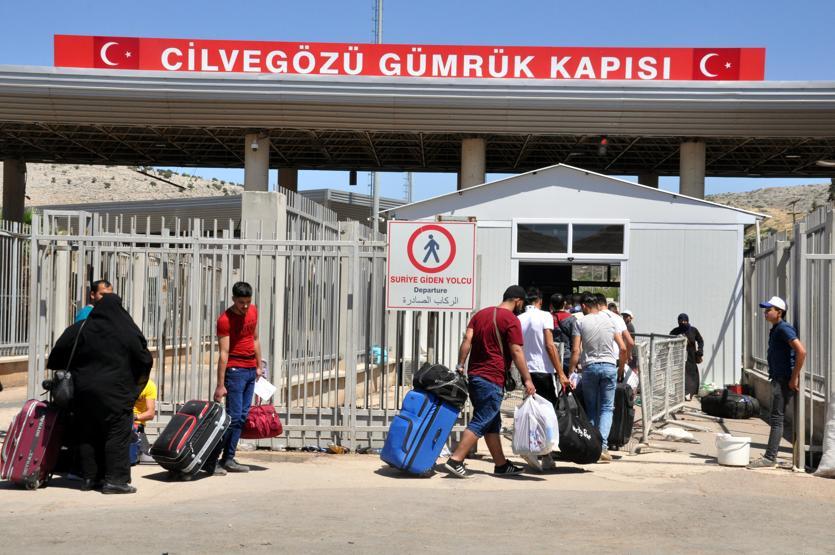 Cilvegözünden Suriyeye bir haftada 16 bin kişi gitti