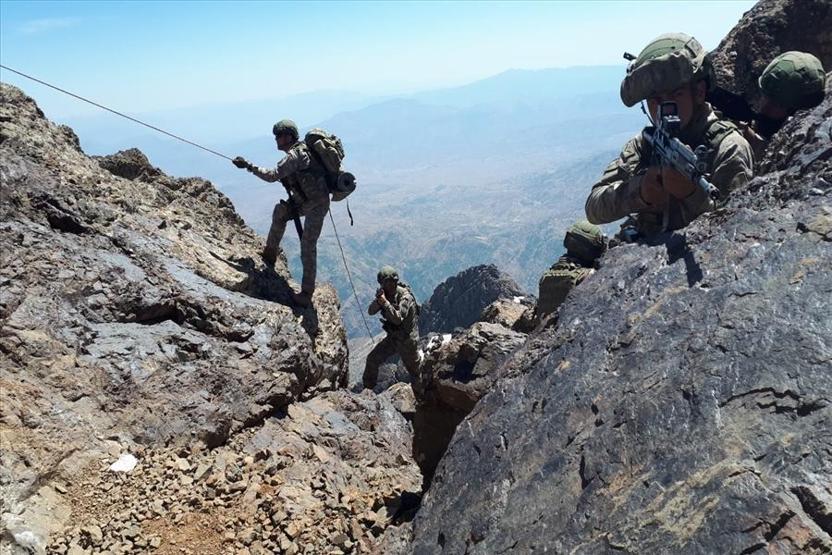 Pençe Operasyonundan sıcak görüntüler