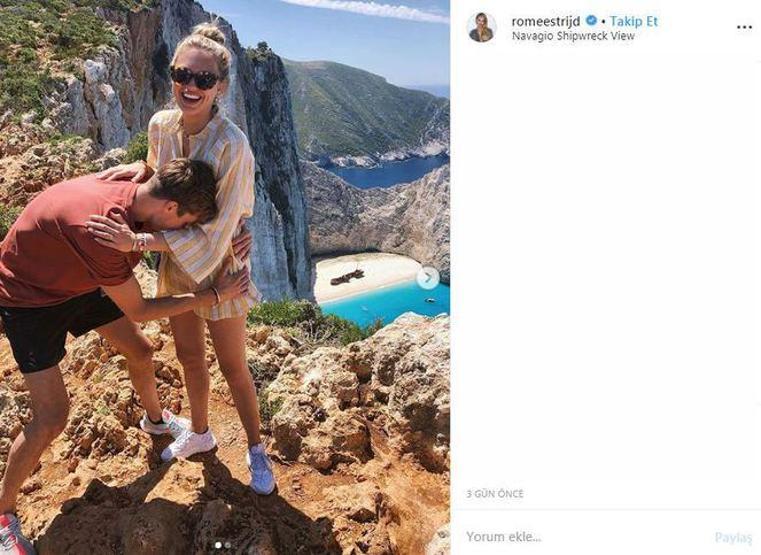 Romee Strijdin neşesi yerinde...
