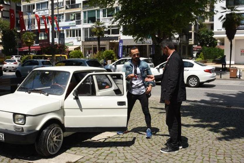 Ünlü şarkıcı asfaltı ağlattı