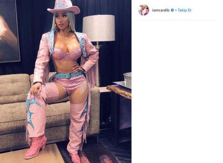 Cardi B, kızına servet değerinde bileklik aldı