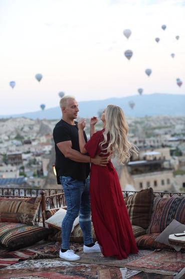 Şampiyonlar Ligi finalinde sahaya giren Wolanski, 20 gün önce Kapadokyayı gezmiş